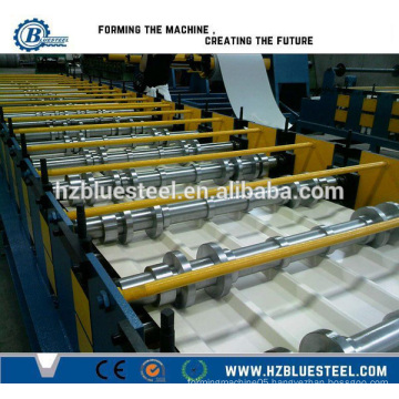 Aluminium Roofing Trapezoidal Tiles Cold Roll Forming Machine/ Roller Former IBR Sheets Profiling Equipment
